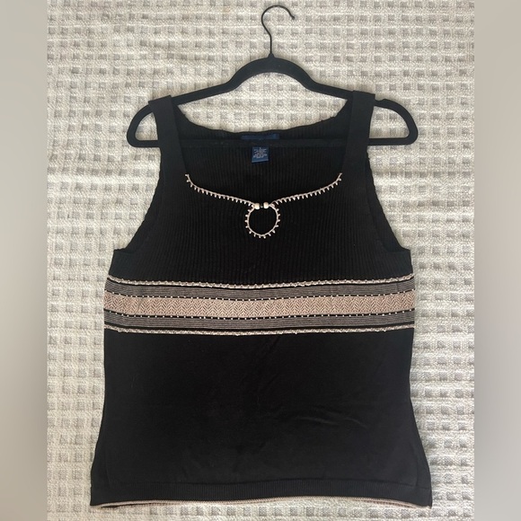 Evan-Picone Top | Women’s | Beaded, Embroidered Details - Picture 5 of 5